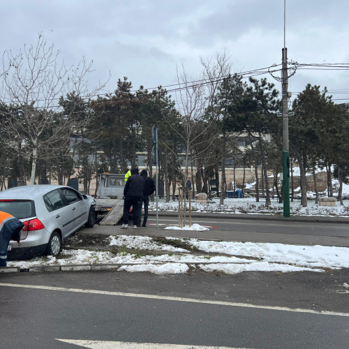 Accident rutier pe strada Termele Romane în Constanța