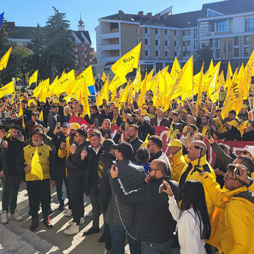 Protest al AUR în București