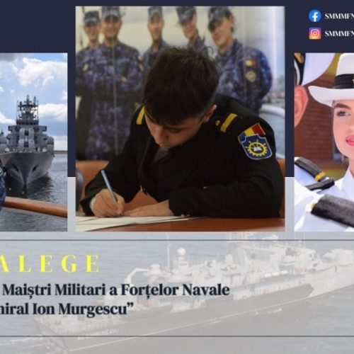 Școala Militară de Maiștri Militari &quot;Amiral Ion Murgescu&quot; din Constanța oferă 172 de locuri pentru 2025-2026