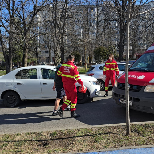 Biciclist accidentat de o mașină în Ovidiu