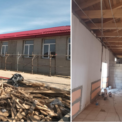 Proiect de reabilitare la Școala Vlahii din comuna Aliman