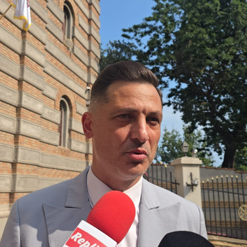 Florinel Coman și Ioana Timofeciuc și-au unit oficial destinele în cadrul unei ceremonii religioase la Constanța