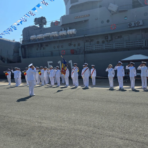 Ceremonie de absolvire pentru promotia Regina Maria - 150 la Colegiul Național Militar Alexandru Ioan Cuza