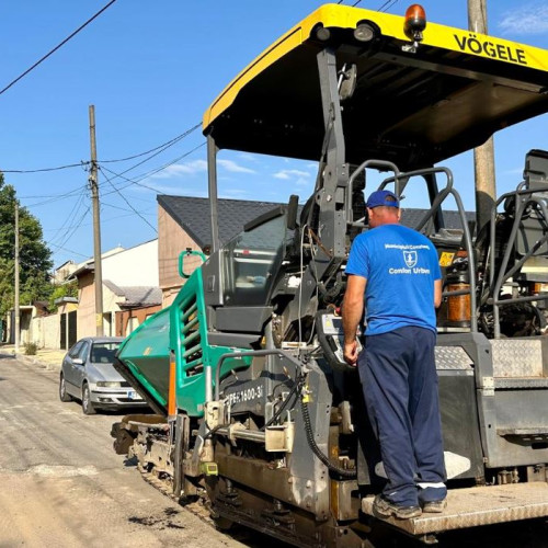 Lucrări de asfaltare în cartierul Piața Chiliei din Constanța: circulație oprită pe strada Banu Mihalcea