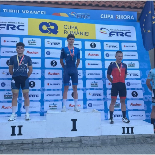 Matei Cucu, de la CSM Constanța, lider la U17 în Turul Vrancei