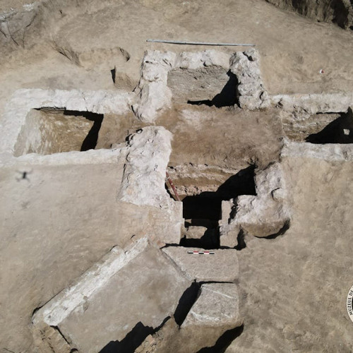 Descoperire hipogeu în Constanța: complex funerar în necropola Tomis