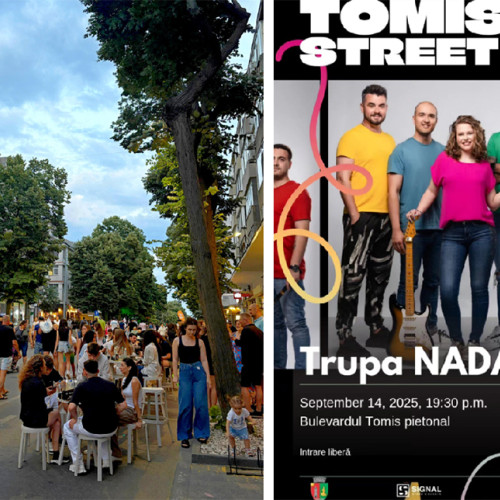 Tomis primește concert Nada în weekend, trafic închis