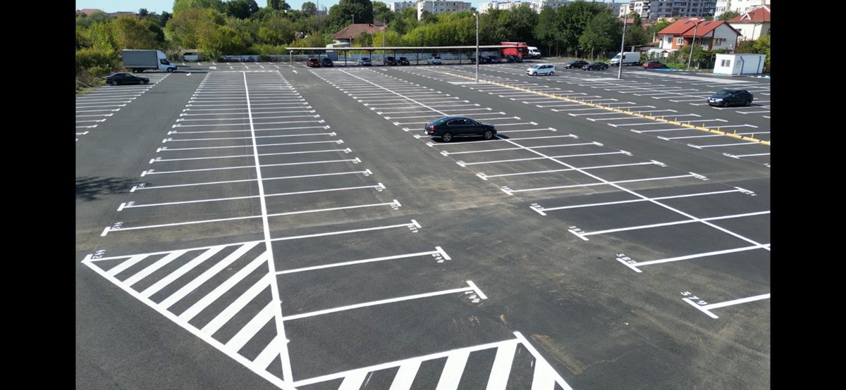 Constanța inaugurează o nouă parcare modernă cu 496 de locuri