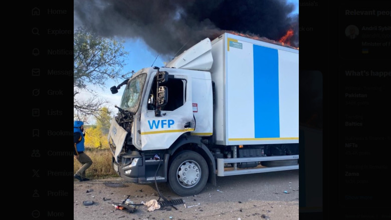 Convoi ONU cu ajutoare atacat de forțele ruse în regiunea Herson din Ucraina