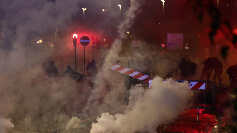 Ciocniri violente la protestele pro-palestiniene din Udine înaintea meciului Italia-Israel