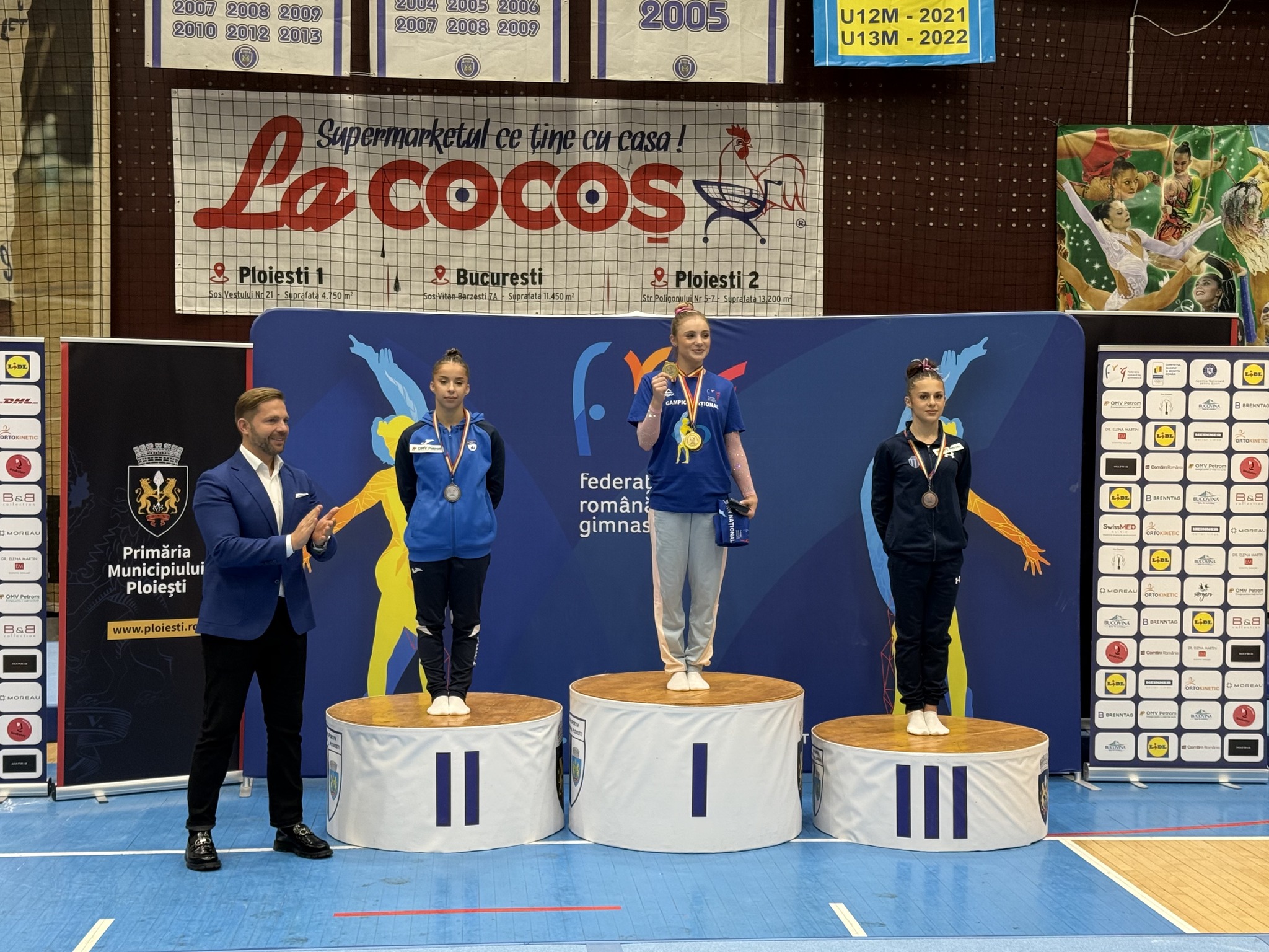 Sabrina Voinea strălucește la competiția de la Ploiești cu trei medalii de aur