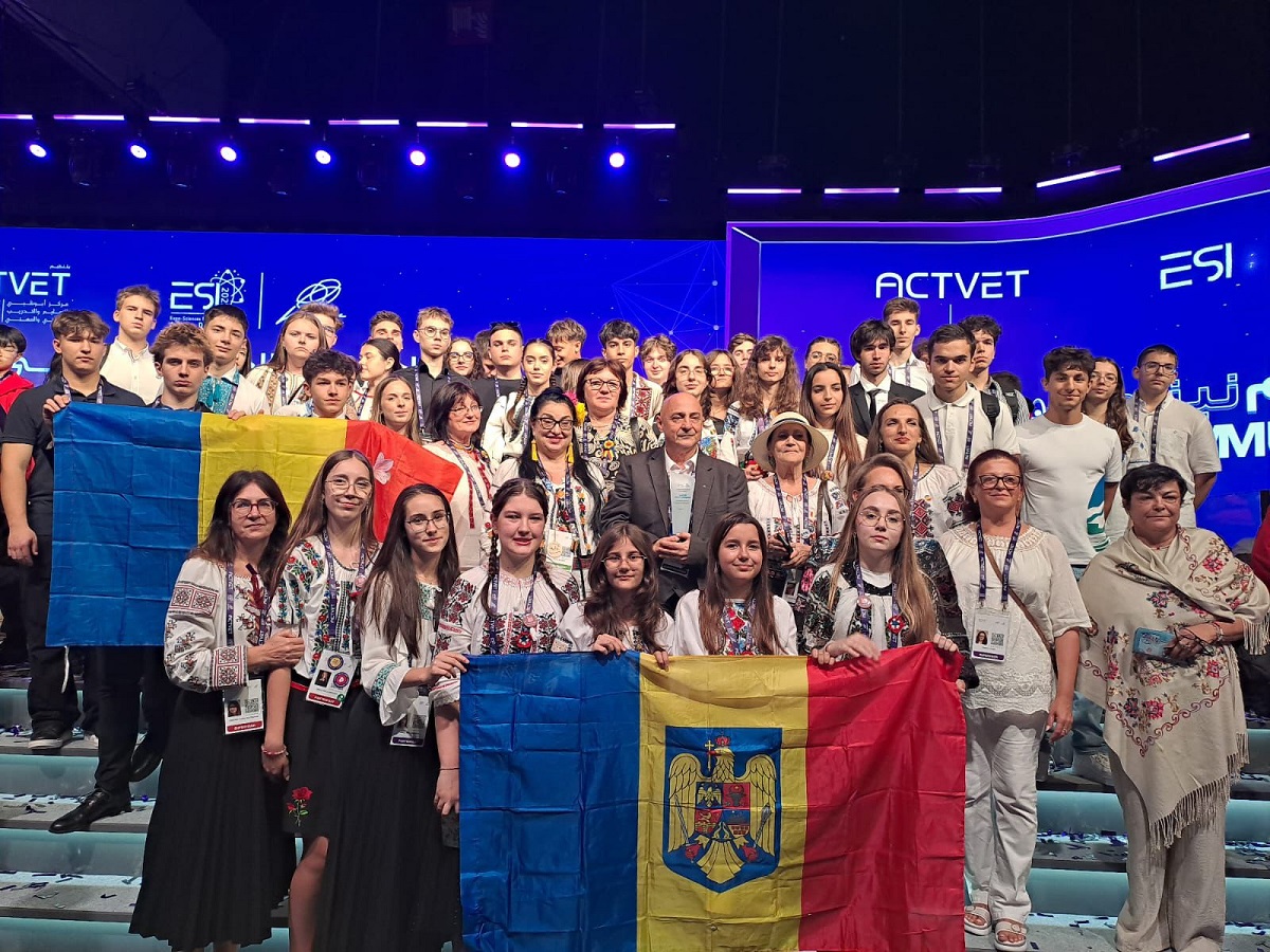 România a câștigat premiul pentru cea mai bună echipă la MILSET ESI
