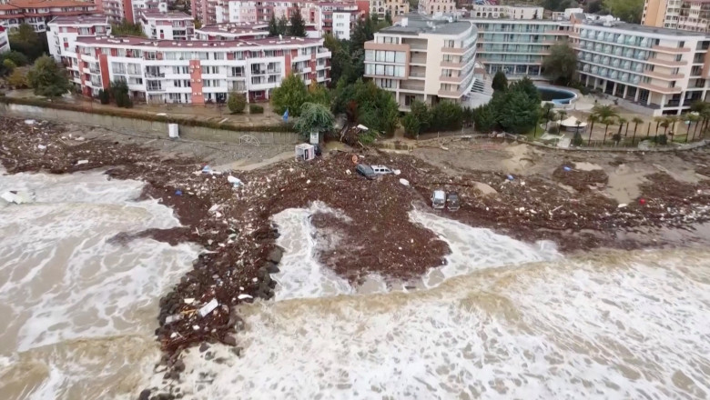 Avertizare pentru ploi puternice în sudul coastelor bulgare ale Mării Negre