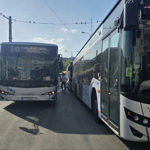 Patru linii de autobuz în Constanța vor circula deviat din cauza lucrărilor pe bulevardul Tomis