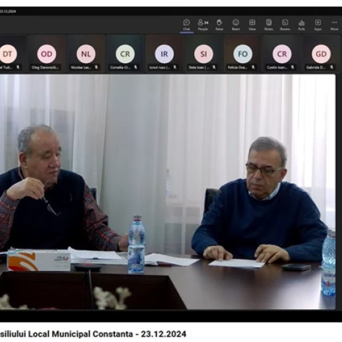 Consiliul Local Constanța discută stabilirea prețului gigacaloriei și noi spații publice
