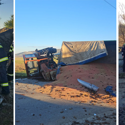 Accident mortal după coliziunea unui autoturism cu un tractor agricol
