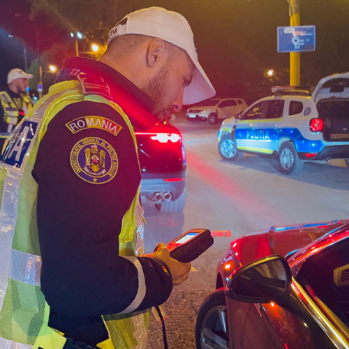 Constanța: trei șoferi depistați conducând sub influența alcoolului sau fără permis