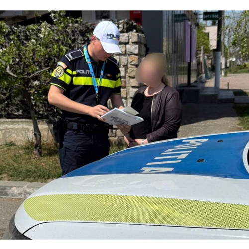 Șoferiță din Constanța contestă în instanță amenda și suspendarea permisului pentru depășirea coloanei