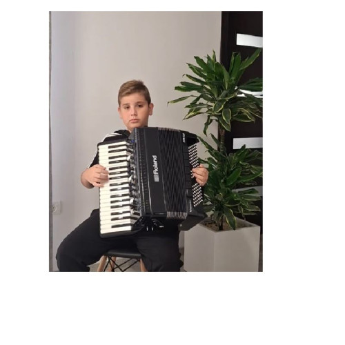 Tânărul acordeonist David Gașpar ajunge în finala mondială la „Trophée Mondial de l’Accordéon”