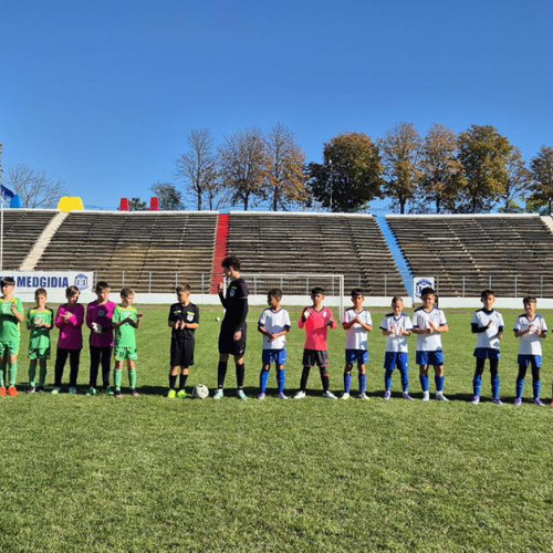 CS Medgidia câștigă două meciuri importante la categoriile de copii